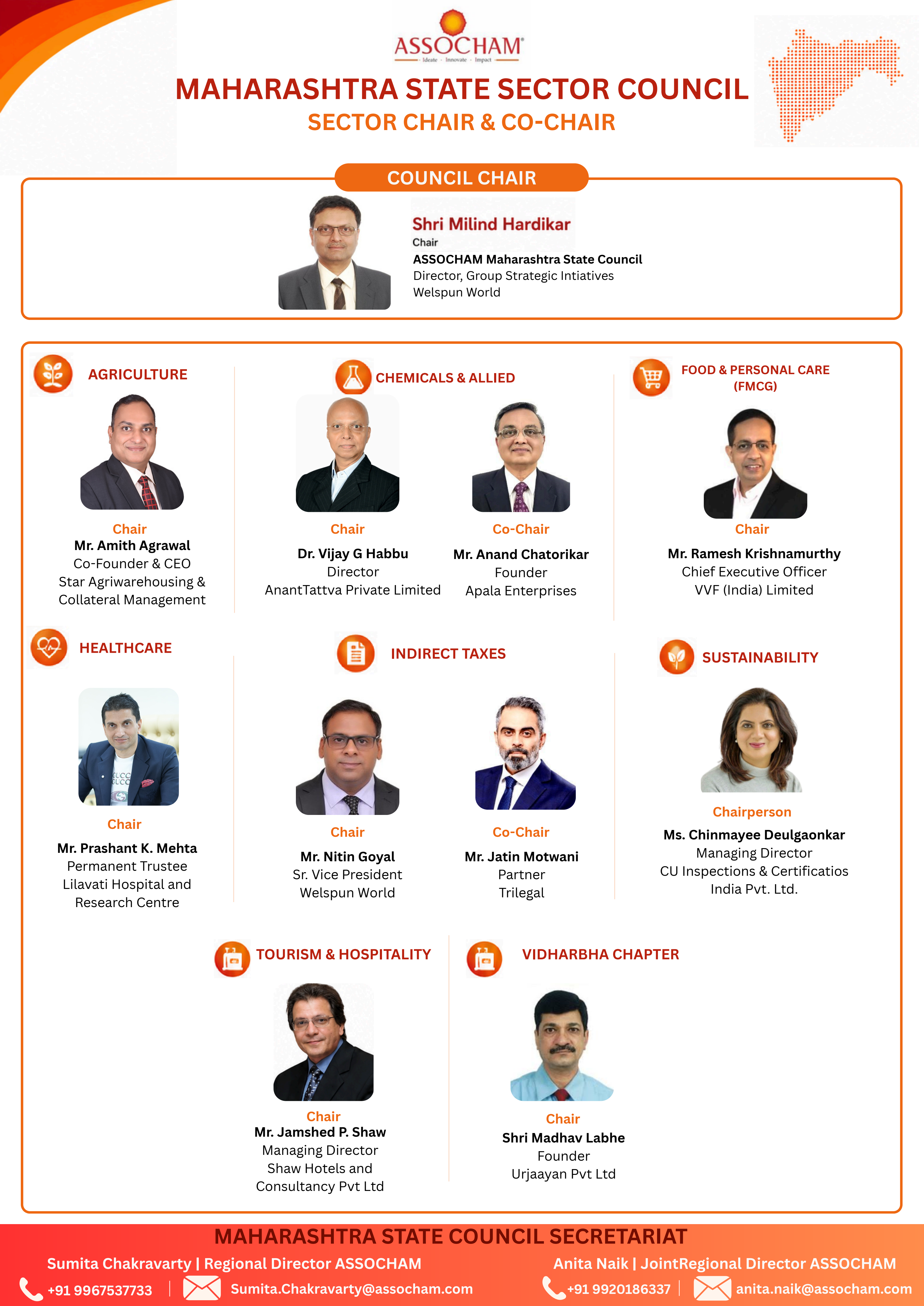 SECTOR Chair Co-chair